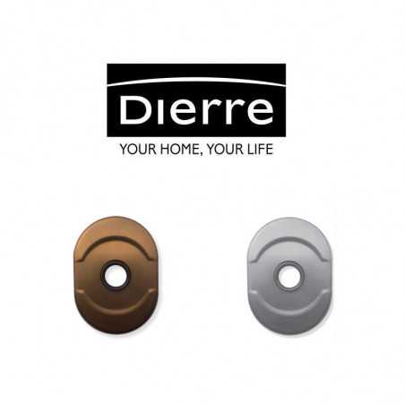 rosace poignée de porte dierre
