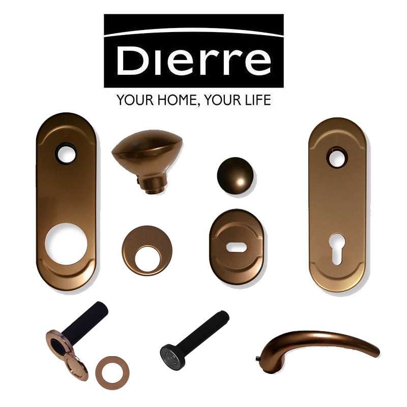 Kit garniture bronze Dierre