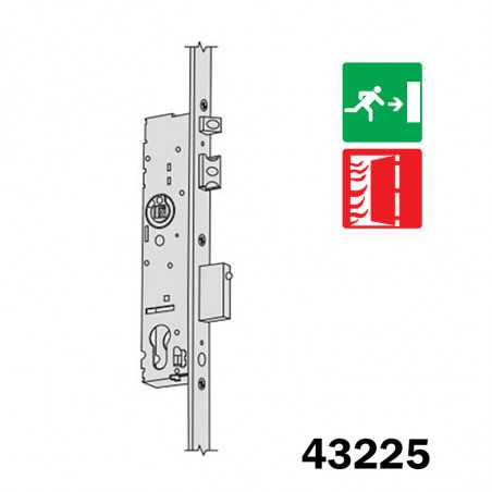 Serrure Cisa 43225 Sikur Exit porte antipanique