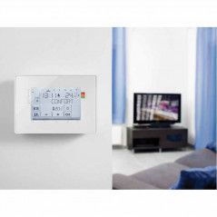 Thermostat programmable radio Somfy contact sec 2401242 + 1 récepteur