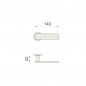 Aretè L Poignée de porte - DnD Martinelli Aretè L Poignée de porte - DnD Martinelli