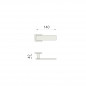 Aretè L 02 poignée de porte - DnD Martinelli Aretè L 02 poignée de porte - DnD Martinelli