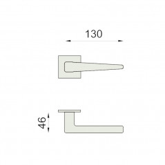 dimensions poignée de porte cloe 02 dnd martinelli finition