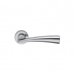 poignée de porte Dolce DnD Martinelli finition chromé brillant