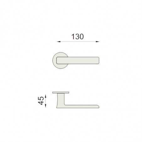 Fold Poignée de porte - DnD Martinelli