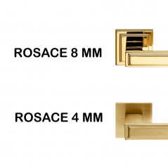 Rosace 8 ou 4 mm avec décor Ginevra DnD