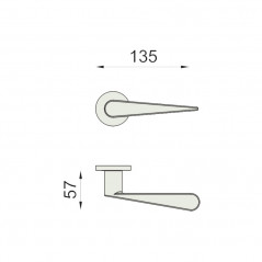Iki Poignée de porte - DnD Martinelli