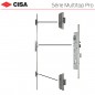 Serrure Cisa multipoints encastrée mécanique multitop pro Serrure Cisa multipoints encastrée mécanique multitop pro