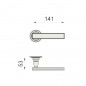 Lucrezia poignée de porte - DnD Martinelli Lucrezia poignée de porte - DnD Martinelli