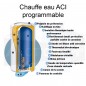Chauffe eau électrique programmable Atlantic ACI Vizengo Vertical mural Chauffe eau électrique programmable Atlantic ACI Vizengo Vertical mural