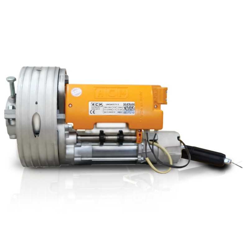 Moteur rideau métallique ACM Unisafety E 145 Nm avec parachute Moteur rideau métallique ACM Unisafety E 145 Nm avec parachute
