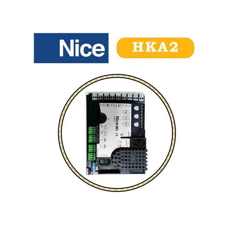 Logique de commande HKA2 Nice pour portail Logique de commande HKA2 Nice pour portail