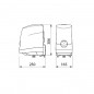 Pack motorisation Zorus V2 portail double battant / 8m - 1000Kg Pack motorisation Zorus V2 portail double battant / 8m - 1000Kg