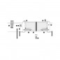Pack automatisme portail vérin NYK V2 / 4m - 500Kg Pack automatisme portail vérin NYK V2 / 4m - 500Kg