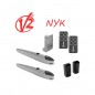 Pack automatisme portail vérin NYK V2 / 4m - 500Kg Pack automatisme portail vérin NYK V2 / 4m - 500Kg