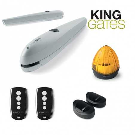 Pack motorisation à vérin Couper 24 King Gates / 4m - 800Kg
