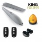 Pack motorisation à vérin Jet King Gates / 6m - 1200Kg