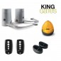 Motorisation Minimodus King Gates portail battant / 4m - 500 Kg Motorisation Minimodus King Gates portail battant / 4m - 500 Kg
