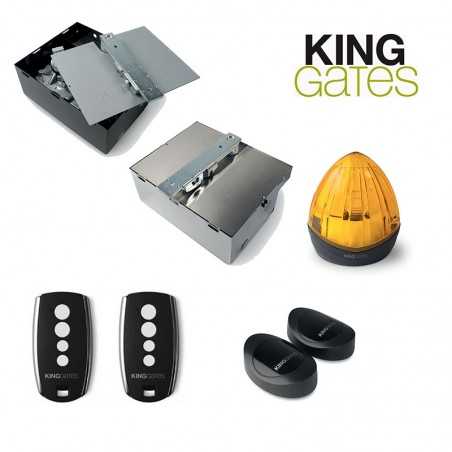 Motorisation enterré portail Intro King Gates / 8m - 1300Kg