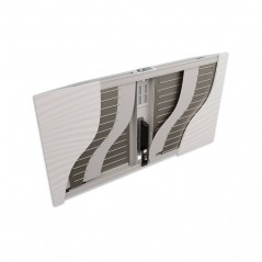Composition radiateur horizontal Atlantic Irisium