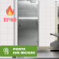 Porte Inox Oxyfeu1 coupe feu 1 heure sur mesure Porte Inox Oxyfeu1 coupe feu 1 heure sur mesure