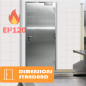 Porte inox coupe feu 2 heures Oxyfeu2 standard Porte inox coupe feu 2 heures Oxyfeu2 standard