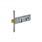 Serrure encastrée Cisa 44150 cylindre oval