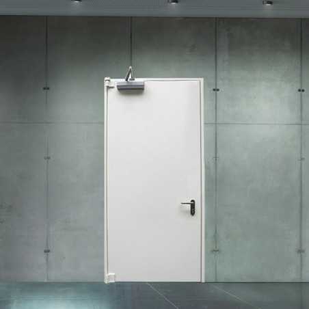 Porte acier coupe feu 2 heures grande dimension sur mesure
