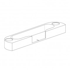 Dessin gâche acier GU