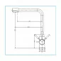 Mitigeur évier 3 voies inox