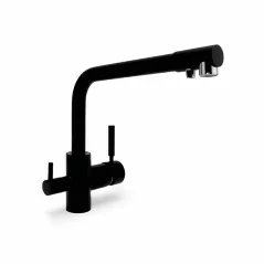Mitigeur 3 voies noir mat