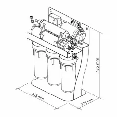 Dimensions kit Aquacalcium ecosoft