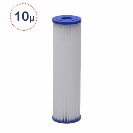 Filtre à eau Aquapro plissé 10 micron