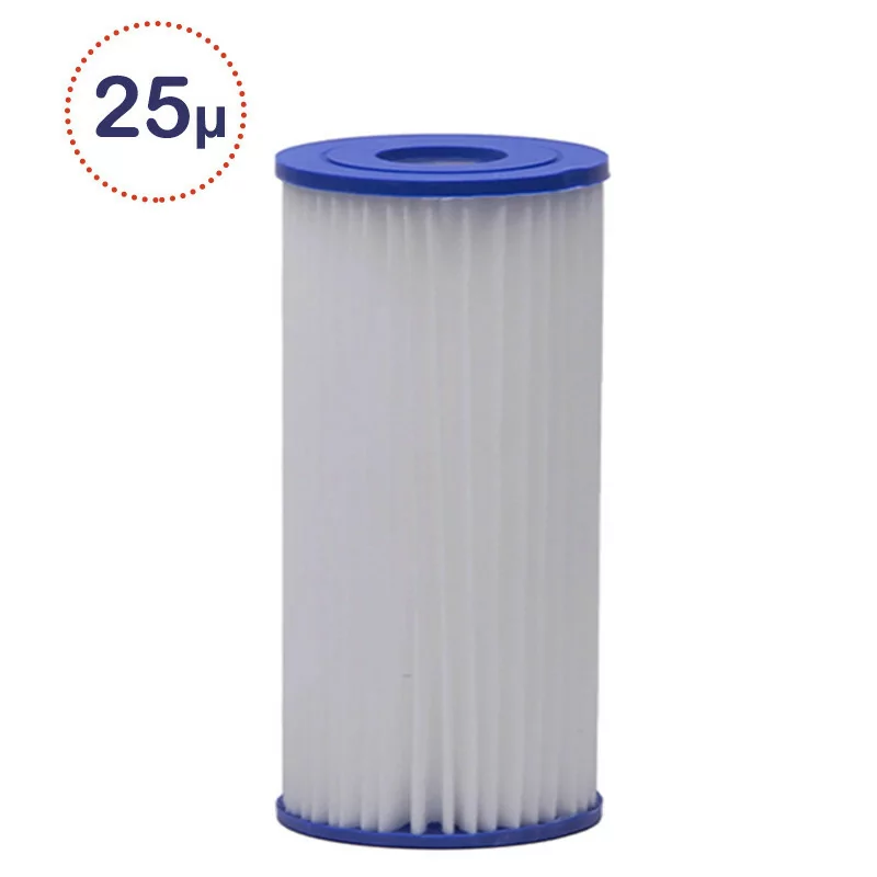 Filtre Big Blue Plissée 25 micron Aquapro Filtre Big Blue Plissée 25 micron Aquapro