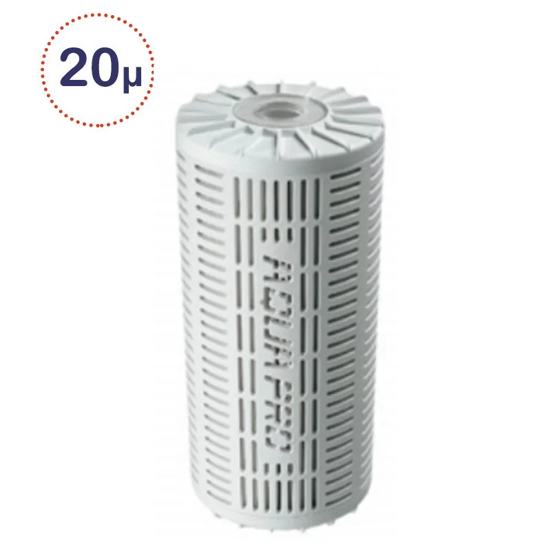 Cartouche Filtrante Big Blue Polyester Plissée 20 Micron Cartouche Filtrante Big Blue Polyester Plissée 20 Micron