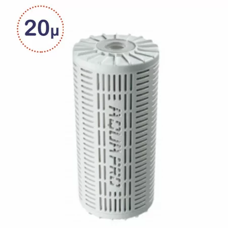 Cartouche big blue polyester 20 micron