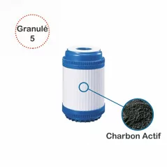 Filtre aquapro charbon actif granule 5