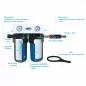 Purificateur d'Eau Anti Calcaire Aquapro Ydrokalk KDF Purificateur d'Eau Anti Calcaire Aquapro Ydrokalk KDF