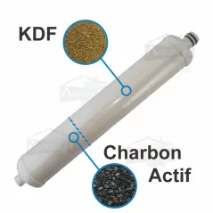 Filtre à Eau Charbon Actif et Métaux Lourds Aquapro 680-F