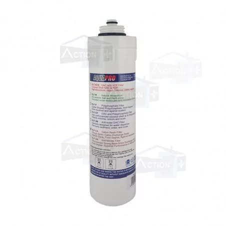 Cartouche NLF Charbon Actif et KDF