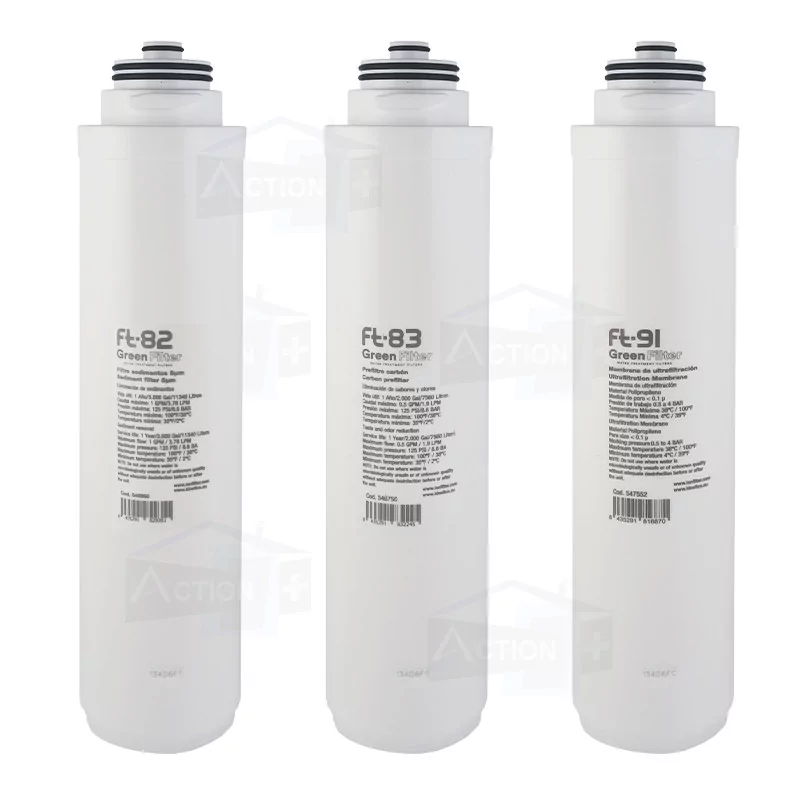 Lot de 3 Filtres à Eau pour Purificateur FT-Line Lot de 3 Filtres à Eau pour Purificateur FT-Line