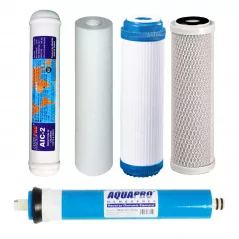 Osmoseur Aquapro AP-5000, Pack de Filtres