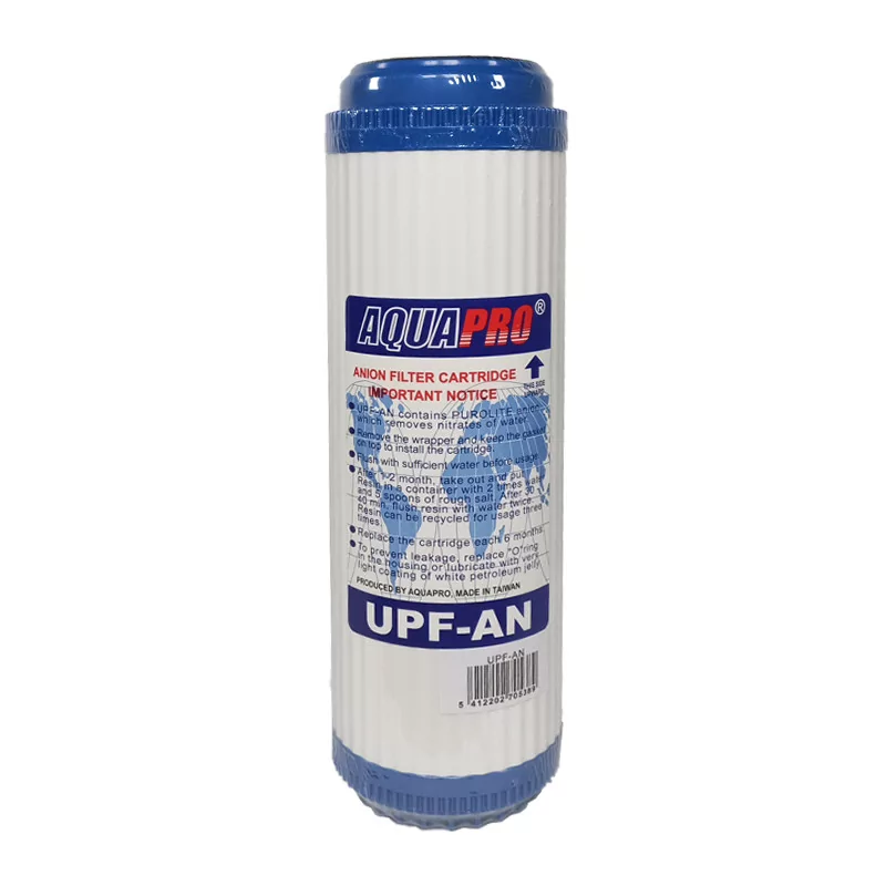 Cartouche filtrante anti nitrate Purolite Aquapro Cartouche filtrante anti nitrate Purolite Aquapro