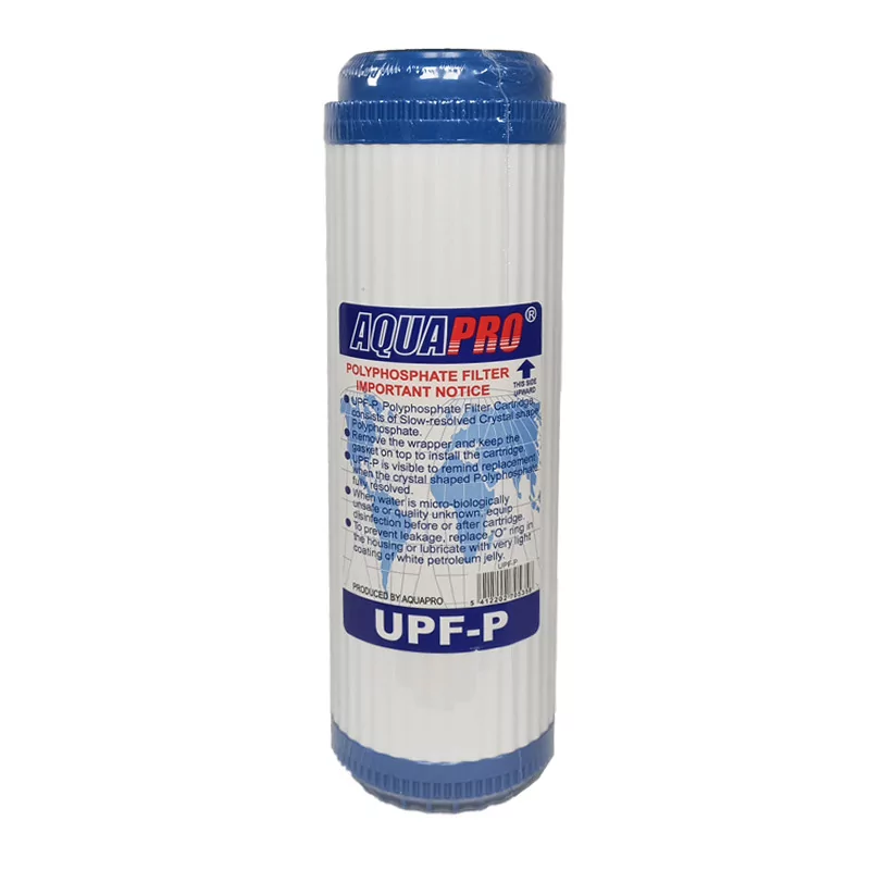 Cartouche filtrante anti calcaire polyphosphate Aquapro