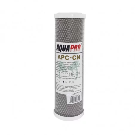 Filtre à Eau Charbon Argent Anti Bactérien