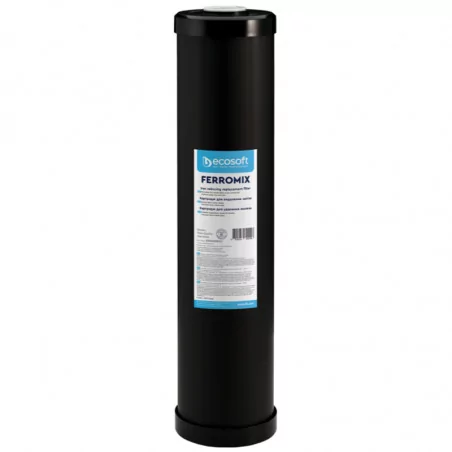 Cartouche Ecosoft Ferromix pour réduction du taux de fer dans l'eau