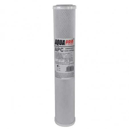 Cartouche Charbon Actif 5 Microns 20 Pouces