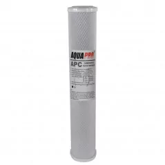 Filtre à eau Charbon 1 micron 20 pouces Aquapro