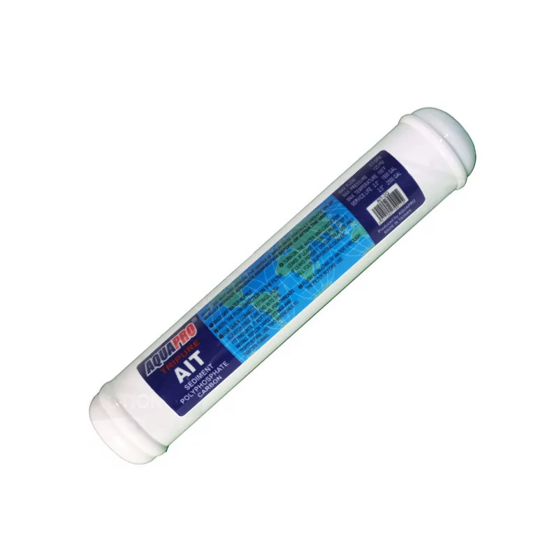 Filtre en Ligne Triple Action AIT-2Q Aquapro Filtre en Ligne Triple Action AIT-2Q Aquapro