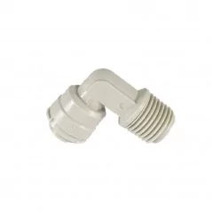 raccord coude male filetage et push fit